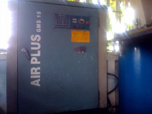 ปั๊มลม puma มือสอง 5แรง ขนาดความจุถัง 350 ลิตร ไฟ 3 เฟส