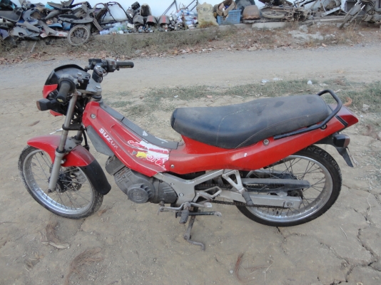 ขอบคุณ พ.เสือ เจ้าของขาย SUZUKI-AKIRA สีแดง ทะเบียเต็มพร้อมโอนสนใจติดต่อโทร.081-005-8785