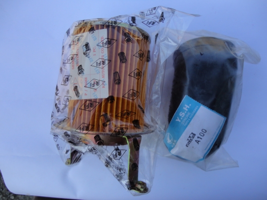 ขายไส้กรองและยางหม้อกรอง A-100 ของใหม่ สนใจติดต่อโทร.081-005-8785