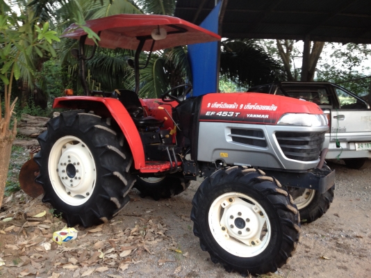 ขายด่วนรถไถยันมาร์EF453Tพร้อมอุปกรณ์ต่อพร่วงโลเตอร์ลี่รถสวยมากพร้อมใช้ไม่มีรอยเยิ้มสนใจติดต่ดคุณสมพงษ์081-9136451