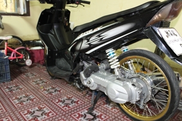 ขาย YAMAHA NOUVOตัวเก่าแปลงเป็นMX เครื่องดี สภาพดี ควันไม่ไหล ทะเบียนพร้อมโอน