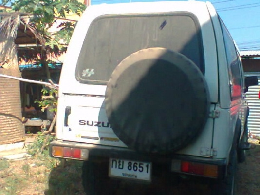 SUZUKI CARIBIAN  SJ413 1.3 MT ปี 95 รถบ้านสวยจัดทั้งภายนอกภายใน ติดแก๊ส LPG ลงเล่มครบพร้อมถูกต้อง ช่วงล่างแน่นหนึบ เครื่องดี ภายในสวยครบ แอร์ เพาเวอร์ ยางสภาพดี 70\% พร้อมใช้งาน เอกสารทะเบียนภาษีครบไม่ขาดพร้อมโอนครับ