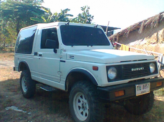 SUZUKI CARIBIAN  SJ413 1.3 MT ปี 95 รถบ้านสวยจัดทั้งภายนอกภายใน ติดแก๊ส LPG ลงเล่มครบพร้อมถูกต้อง ช่วงล่างแน่นหนึบ เครื่องดี ภายในสวยครบ แอร์ เพาเวอร์ ยางสภาพดี 70\% พร้อมใช้งาน เอกสารทะเบียนภาษีครบไม่ขาดพร้อมโอนครับ