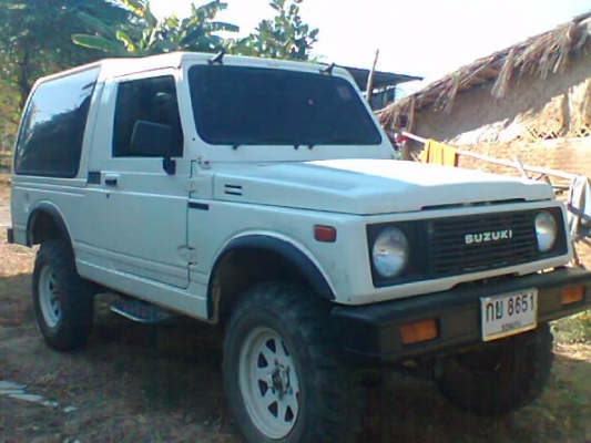 SUZUKI CARIBIAN  SJ413 1.3 MT ปี 95 รถบ้านสวยจัดทั้งภายนอกภายใน ติดแก๊ส LPG ลงเล่มครบพร้อมถูกต้อง ช่วงล่างแน่นหนึบ เครื่องดี ภายในสวยครบ แอร์ เพาเวอร์ ยางสภาพดี 70\% พร้อมใช้งาน เอกสารทะเบียนภาษีครบไม่ขาดพร้อมโอนครับ