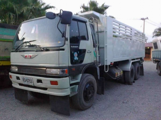 10ล้อดั้ม ็HINO FM 3M ปี 38 ดั้มกระบะเหล็กข้างเรียบ