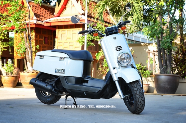 ขาย Yamaha Vox Deluxe สีขาว ปี09 รถประกอบใหม่ มือ 1 เมืองไทย สภาพเยี่ยมมากๆ