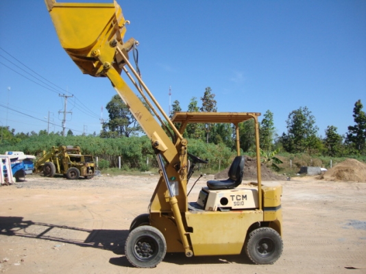 ขายรถตัก tcm ร่น 10 เก่านอก สภาพสวยมาก พร้อมใช้