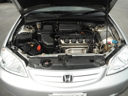 ปี 2003 HONDA, CIVIC 1.7 VTi-L โฉม Dimention เกียร์ออโต้