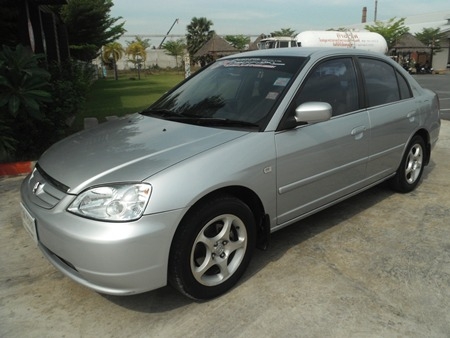 ปี 2003 HONDA, CIVIC 1.7 VTi-L โฉม Dimention เกียร์ออโต้