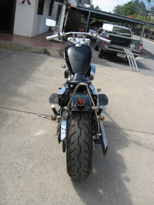 honda steed แต่งโอลสคูล เก็บงานสวย