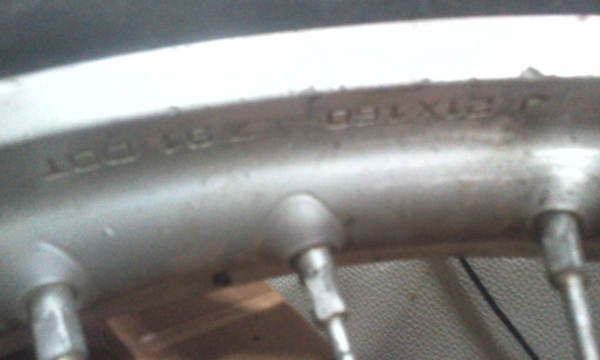 ขายวงล้อวิบาก did japan ของxr ราคา4000บาทหน้า-หลัง