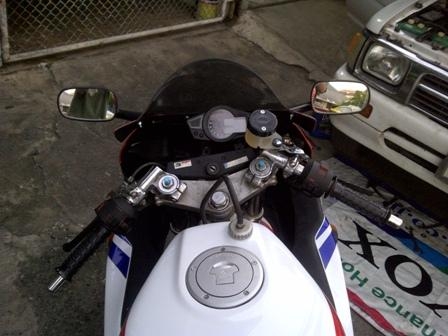 VFR400 NC24 รีบิวท์ใหม่ แฟริ่งแต่ง RC212 หน้า Cbr1000 ตัดลาย HRC ทะเบียนโอนขนส่งแท้ๆ