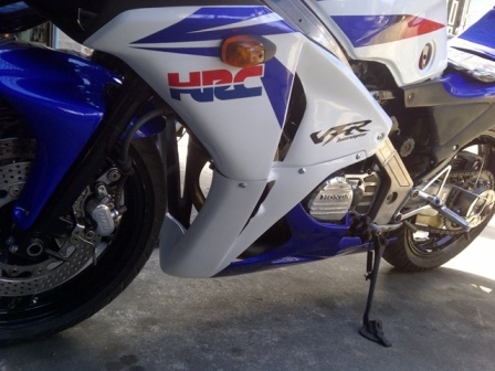 VFR400 NC24 รีบิวท์ใหม่ แฟริ่งแต่ง RC212 หน้า Cbr1000 ตัดลาย HRC ทะเบียนโอนขนส่งแท้ๆ