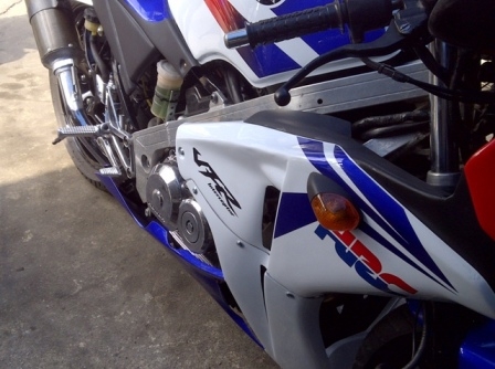 VFR400 NC24 รีบิวท์ใหม่ แฟริ่งแต่ง RC212 หน้า Cbr1000 ตัดลาย HRC ทะเบียนโอนขนส่งแท้ๆ