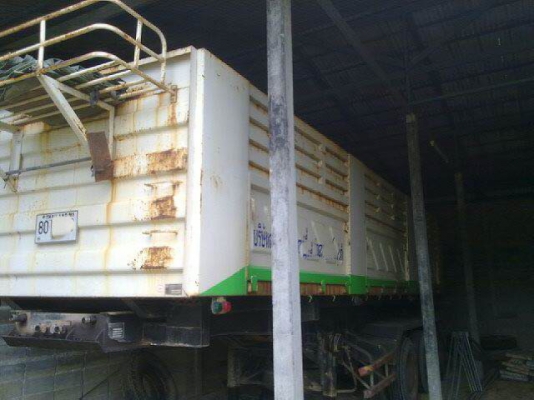 ขายเซมิดั้ม 3 เพลา 9 เมตร กระบะเหล็ก อุ๋.สามมิตร ล๊อนเฉียง สวยราคาย้อมๆรีบจองด่วน