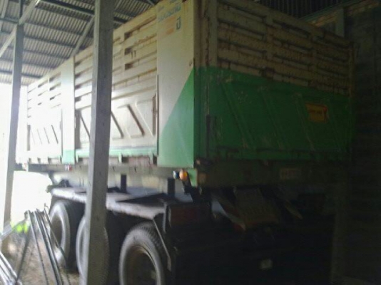 ขายเซมิดั้ม 3 เพลา 9 เมตร กระบะเหล็ก อุ๋.สามมิตร ล๊อนเฉียง สวยราคาย้อมๆรีบจองด่วน