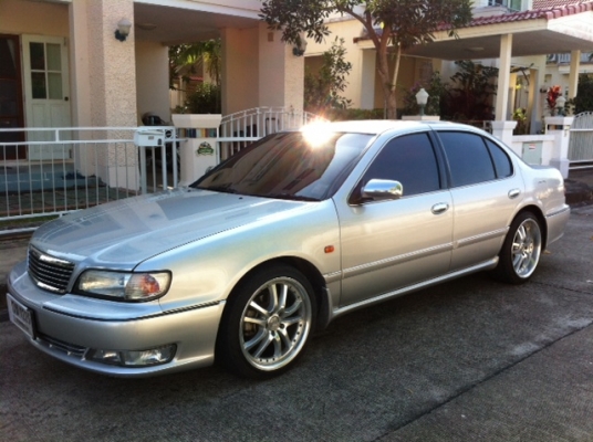 ขายNISSAN, CEFIRO 2.0 EXECUTIVE V6ปี2001สีบรอนซ์เงิน เกียร์ออโต้ ติดหัวฉีดLPGลงเล่มแล้วถังโดนัท(VESUS)