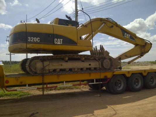 บริการ ขนย้ายรถแบคโฮ และเครื่องจักรกลหนัก โดยรถ 6-18ล้อ ทั่วประเทศ ราคากันเอง