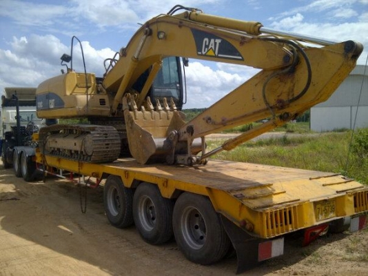 บริการ ขนย้ายรถแบคโฮ และเครื่องจักรกลหนัก โดยรถ 6-18ล้อ ทั่วประเทศ ราคากันเอง