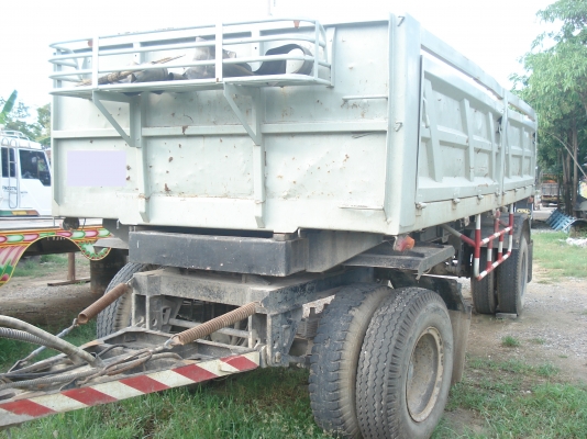 ขายหางพ่วงดั๊ม 2 คาน กระบะเหล็ก สภาพพร้อมใช้งาน (ลดราคาแบบสุดๆ)