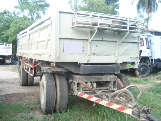 ขายหางพ่วงดั๊ม 2 คาน กระบะเหล็ก สภาพพร้อมใช้งาน (ลดราคาแบบสุดๆ)