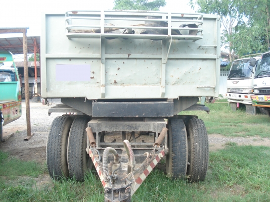 ขายหางพ่วงดั๊ม 2 คาน กระบะเหล็ก สภาพพร้อมใช้งาน (ลดราคาแบบสุดๆ)