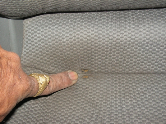 เบาะรถตู้โตโยต้า (ลูกค้าเก่าครับเฮียที่อยู่ปทุมรับไปดูเเลต่อแล้วครับ)