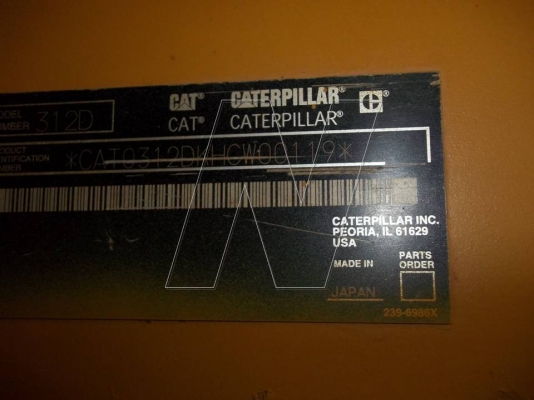 ขาย CAT 312D กระบอกดำ / ทำงาน 5,025 ชั่วโมง / เอกสารเล่มทะเบียน / สภาพสวยเต็มทั้งคัน! ขาย CAT 312D กระบอกดำ / ทำงาน 5,025 ชั่วโมง / เอกสารเล่มทะเบียน / สภาพสวยเต็มทั้งคัน!