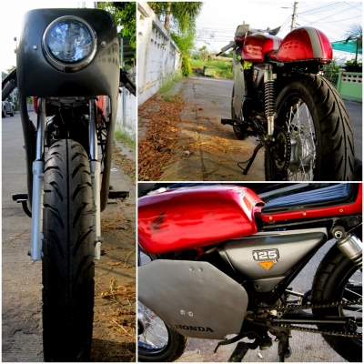 นาทีทอง ลดราคา cafe racing honda gl125 ทะเบียนแท้ พร้อมชุดโอน ด่วนร้อน