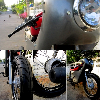 นาทีทอง ลดราคา cafe racing honda gl125 ทะเบียนแท้ พร้อมชุดโอน ด่วนร้อน