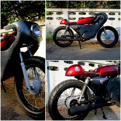 นาทีทอง ลดราคา cafe racing honda gl125 ทะเบียนแท้ พร้อมชุดโอน ด่วนร้อน