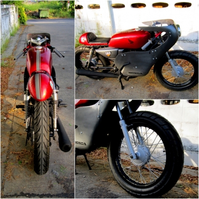 นาทีทอง ลดราคา cafe racing honda gl125 ทะเบียนแท้ พร้อมชุดโอน ด่วนร้อน