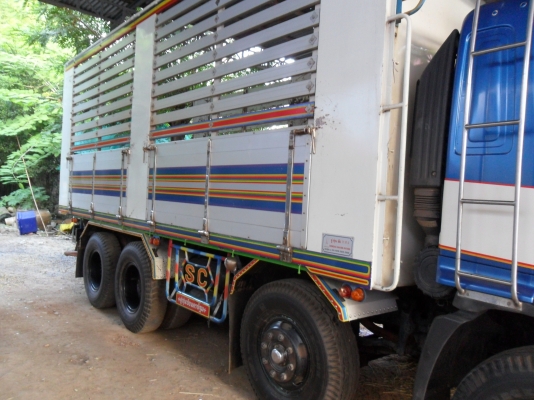 HINO เมก้า 260 ไม่ดั้ม กระบะเนียม คอกเกษตร อู่ซุ่นชัย