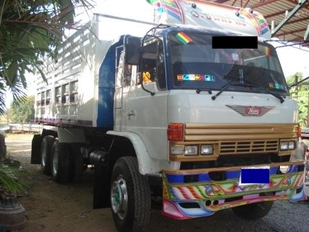 ขาย HINO SUMO 227 ดั๊ม 2 เพลา เครื่อง EM100 220 แรงม้า กระบะเหล็กคอกเกษตร