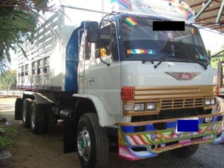 ขาย HINO SUMO 227 ดั๊ม 2 เพลา เครื่อง EM100 220 แรงม้า กระบะเหล็กคอกเกษตร