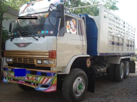 ขาย HINO SUMO 227 ดั๊ม 2 เพลา เครื่อง EM100 220 แรงม้า กระบะเหล็กคอกเกษตร