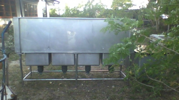 หลินรัชดา 081-585-6957 ซิงค์หลุมใหญ่ 4 หลุมแสตนเลสหนาๆ