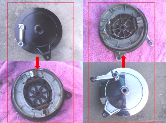 ขายอะไหล่ วีราโก้ (ครอบเบรคหลัง)