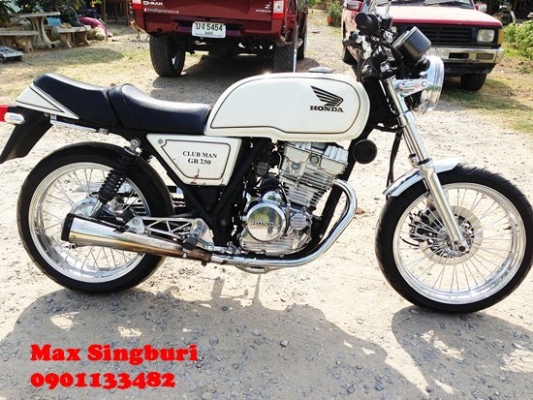 HONDA CLUBMAN GB250  สภาพหล่อโครตๆ แต่งล้อโตๆ งามๆ 39000 ด่วน