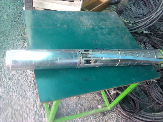 ปั๊มน้ำบาดาลแช่ 2แรงม้า FEANKLIN 3 เฟส 380 V.