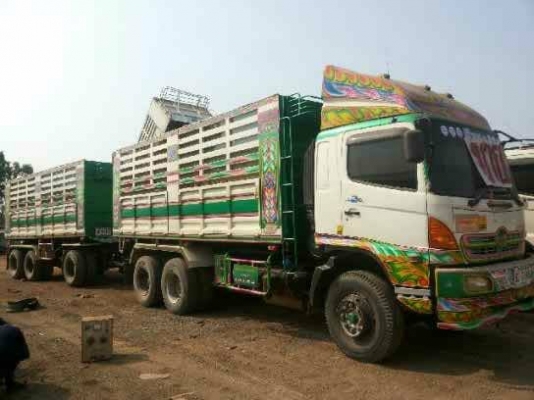 ขาย Hino mega 344 ซีรีย์ 500 เเม่ลูก สามเพลาดั๊ม ราคา 2,900,000 โทร 087-9666599 คุณหนาม