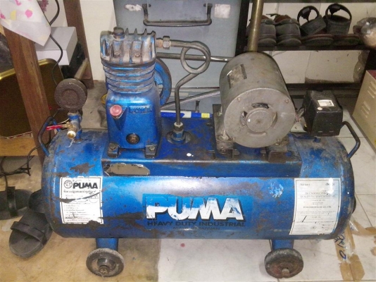 ขายปั๊มลม 36 ลิตร PUMA  มือสามสภาพดี ใช้งานปกติ