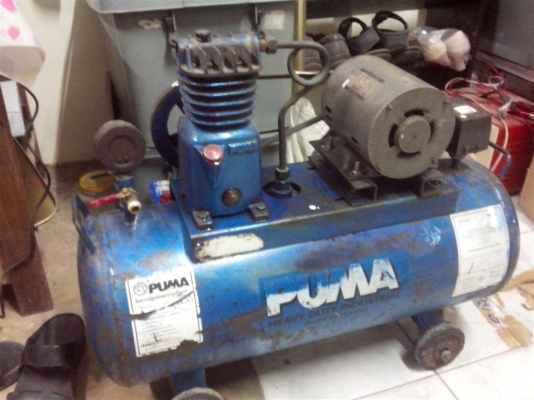 ขายปั๊มลม 36 ลิตร PUMA มือสามสภาพดี ใช้งานปกติ ขายปั๊มลม 36 ลิตร PUMA มือสามสภาพดี ใช้งานปกติ