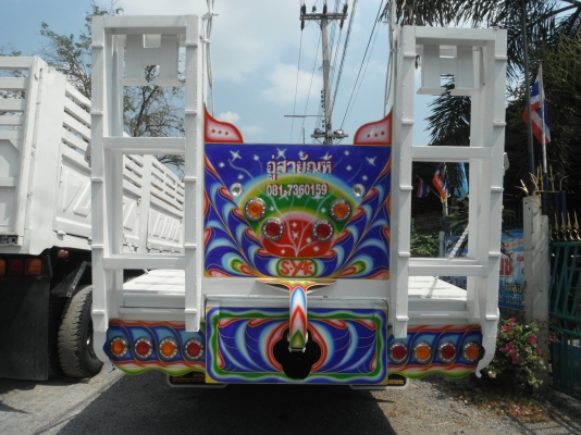 ลดราคาให้สุดๆ ไปเลย ขายรถเทรลเลอร์ 10 ล้อ  มิตซูบิชิ ครัซซี FN516M รถ 2 เพลา เบลคใหญ่ เทลรเลอร์สวยต่อใหม่ครับ