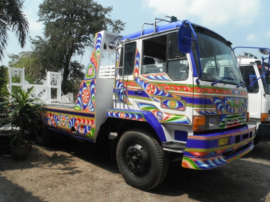 ลดราคาให้สุดๆ ไปเลย ขายรถเทรลเลอร์ 10 ล้อ  มิตซูบิชิ ครัซซี FN516M รถ 2 เพลา เบลคใหญ่ เทลรเลอร์สวยต่อใหม่ครับ