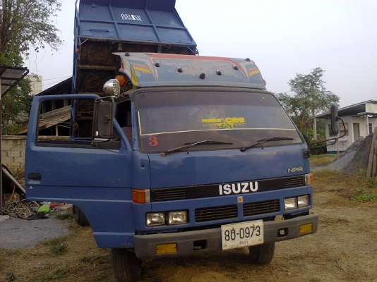 ขายหกล้อดั้มพ์ อีซูสุ NPR 115HP เฟืองท้ายเอฟ แอร์เย็น