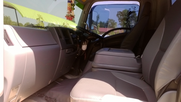 ISUZU FRR 210 แรง ปี**52 ติดเครน(เฮียบ)3ตัน ไมล์156000กม.รถสวยมาก..