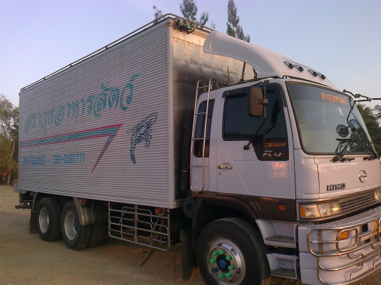 ขายรถบรรทุกสิบล้อตู้ HINO  FL3H เพลาเดียว