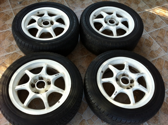 ขายล้อbridgestone 15x6.5 0f32 4รู5รู114
