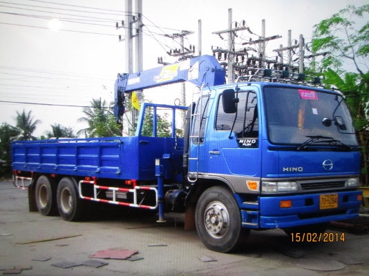 HINO-3H-1เพลาเครื่องHO7D-7,20เมตร-เครนทานาโด้ท้องV5ปลอก4ชักสภาพสวยพร้อมใช้...ราคา1.300.000บ...มัดจำแล้ววันเสาร์รับรถ....